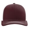 Maroon / White