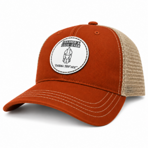 Custom Richardson 111 Garment Washed Trucker Hat + Logo