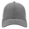 Heathered Grey / White