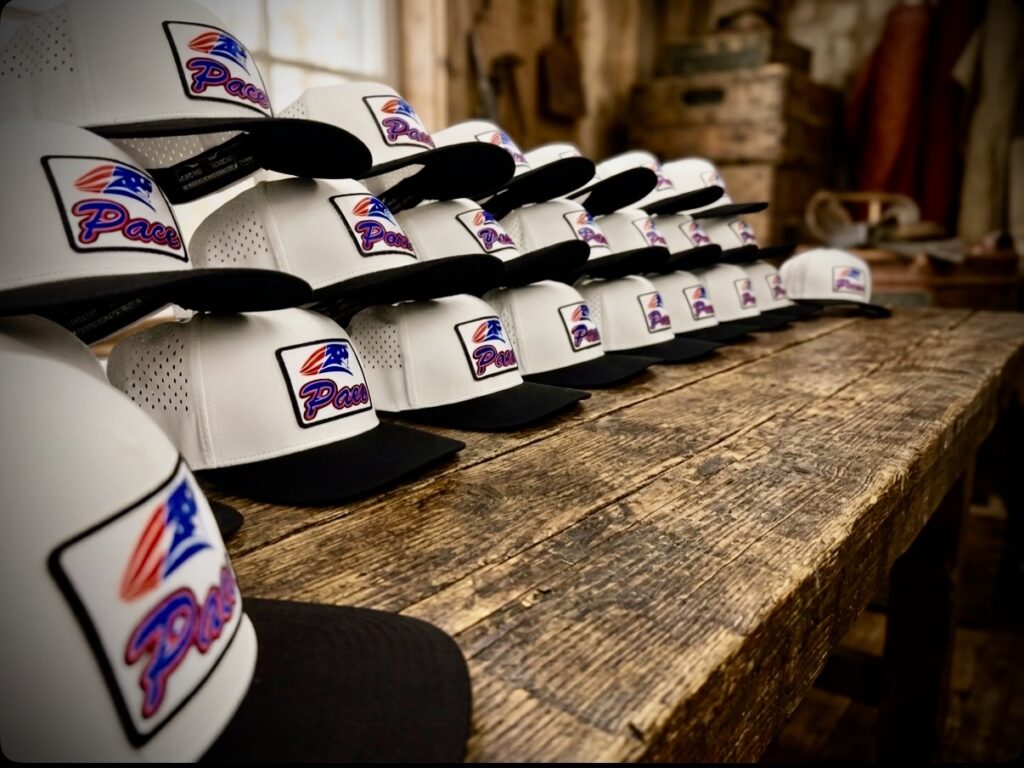 Custom leatherette patch hat by Coastal Backwoods Hat Co.