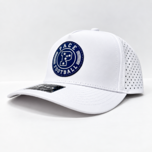 Pace Football 1010 5-Panel Performance Hat – White